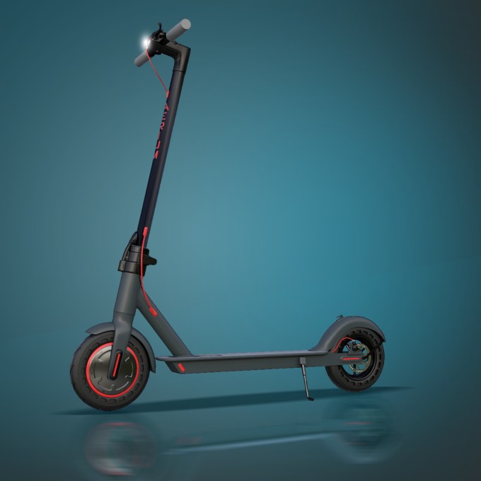 AERIUM AOVO ES80 elektromos roller, fekete