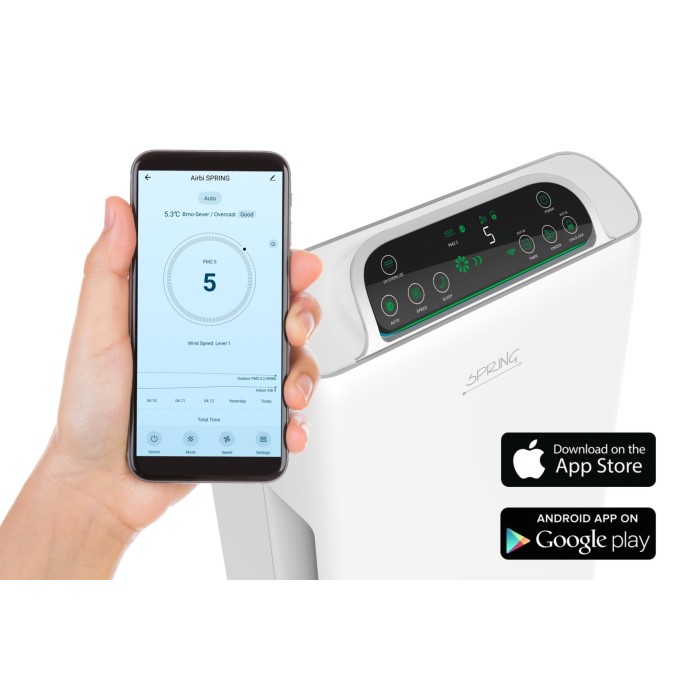Airbi SPRING WiFi légtisztító Airbi SPRING WiFi légtisztító