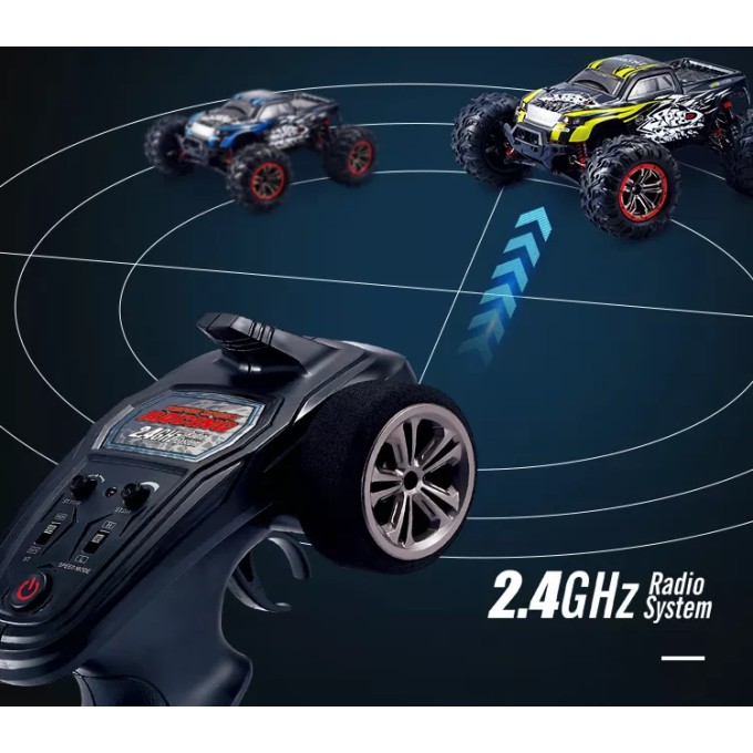AERIUM HOSHI SPEED off-road RC autó (1:10) kék - 2 akkumulátorral