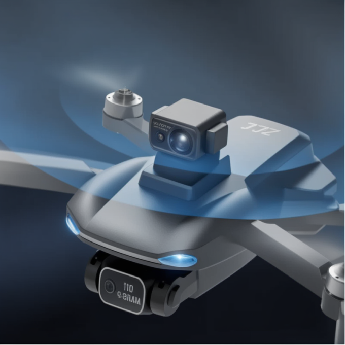 AERIUM MAX 108 LASER 4K Dual Camera GPS drón - 3 akku