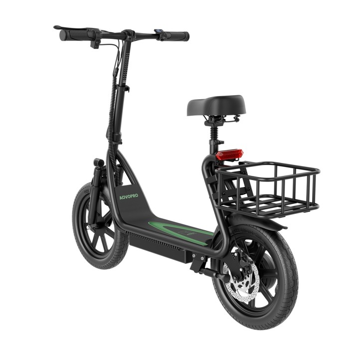 AERIUM AOVO PRO COMFORT V2 elektromos roller, fekete
